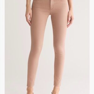 NWT AG The Legging Ankle Super Skinny Jeans in Pink Blush Sz 25
